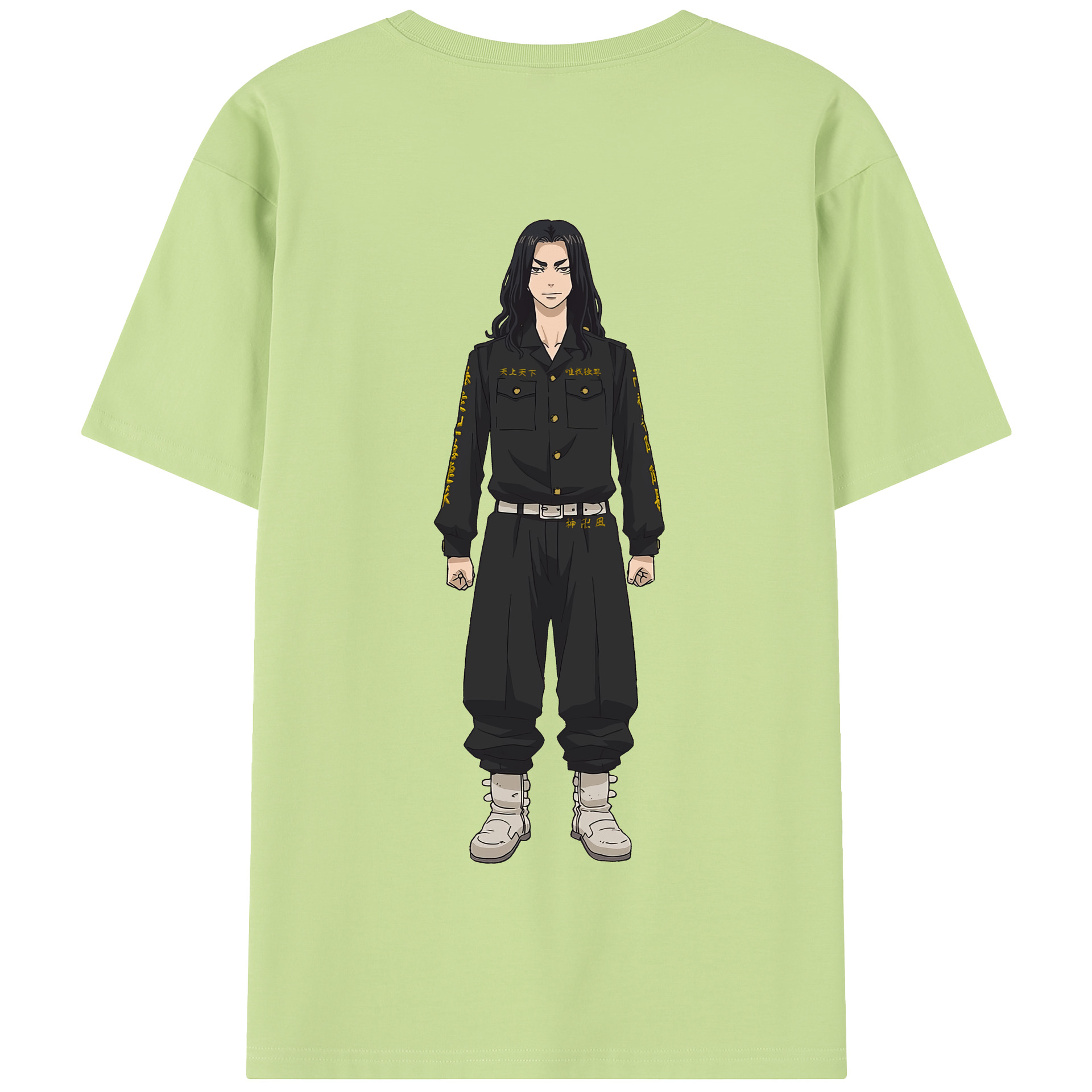 （画像用） 東京リベンジャーズ Tokyo Revengers 綿100％半袖Tシャツ（背面プリント）